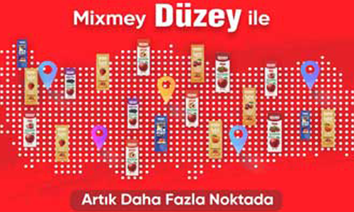 Mixmey Düzey ile artık heryerde!