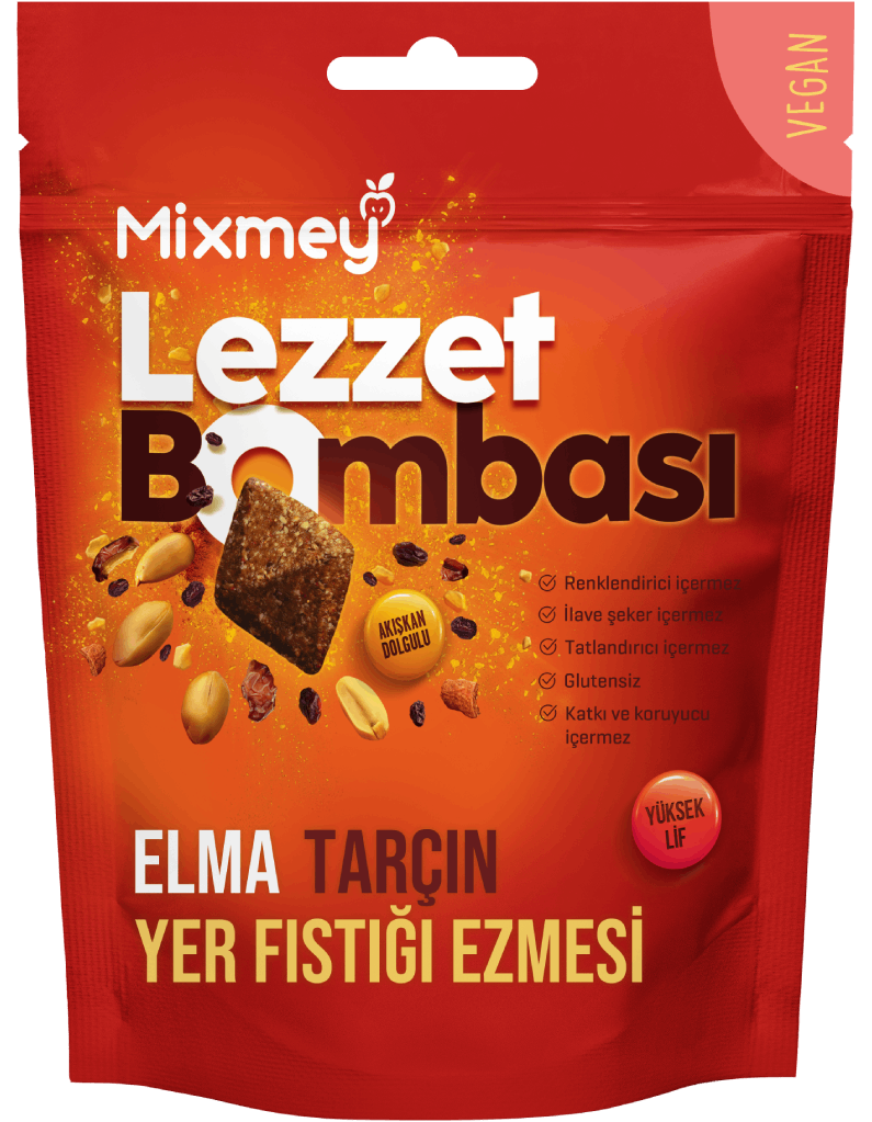 Yer Fıstığı Ezmesi + Elma + Tarçın